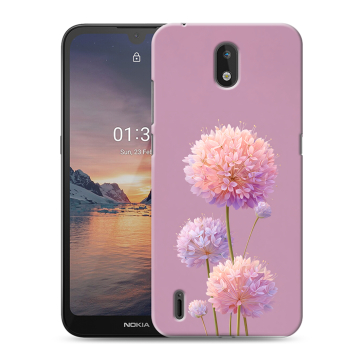 Силиконовый чехол на Nokia 1.3 с принтом Цветы
