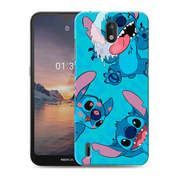 Силиконовый чехол на Nokia 1.3 с принтом Лило и Стич Силиконовый чехол на Nokia 1.3 с принтом Лило и Стич