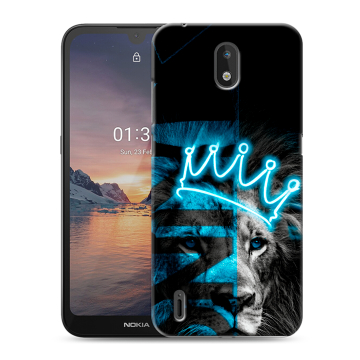 Силиконовый чехол на Nokia 1.3 с принтом Король лев