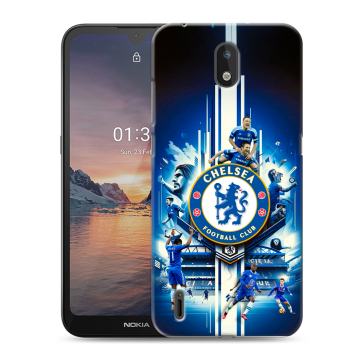 Силиконовый чехол на Nokia 1.3 с принтом Chelsea Челси