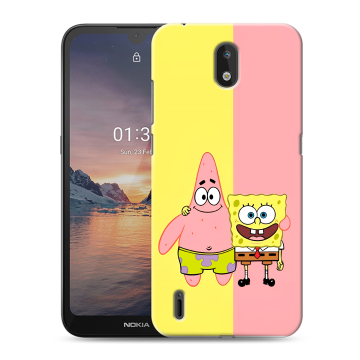 Силиконовый чехол на Nokia 1.3 с принтом Спанч боб Спанчбоб Силиконовый чехол на Nokia 1.3 с принтом Спанч боб Спанчбоб