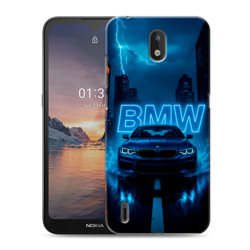 Силиконовый чехол на Nokia 1.3 с принтом BMW БМВ Силиконовый чехол на Nokia 1.3 с принтом BMW БМВ