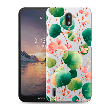 Силиконовый чехол на Nokia 1.3 с принтом женский