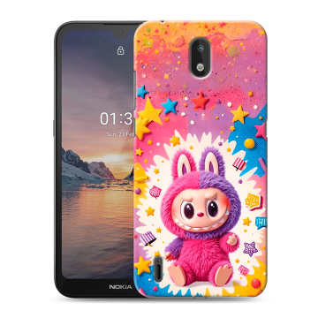 Силиконовый чехол на Nokia 1.3 с принтом Labubu Лабубу Силиконовый чехол на Nokia 1.3 с принтом Labubu Лабубу