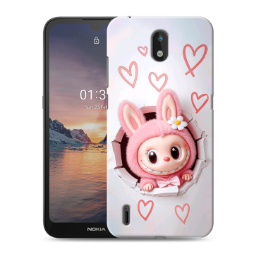 Силиконовый чехол на Nokia 1.3 с принтом Labubu Лабубу Силиконовый чехол на Nokia 1.3 с принтом Labubu Лабубу