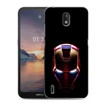 Силиконовый чехол на Nokia 1.3 с принтом IronMan Железный человек Силиконовый чехол на Nokia 1.3 с принтом IronMan Железный человек