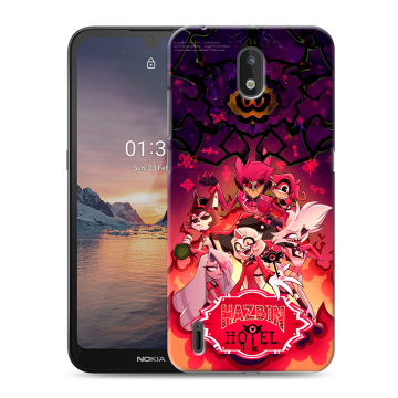 Силиконовый чехол на Nokia 1.3 с принтом Hazbin Hotel Отель Хазбин Силиконовый чехол на Nokia 1.3 с принтом Hazbin Hotel Отель Хазбин