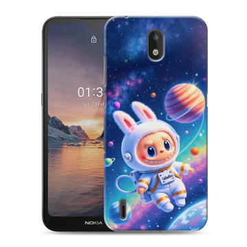 Силиконовый чехол на Nokia 1.3 с принтом Labubu Лабубу Силиконовый чехол на Nokia 1.3 с принтом Labubu Лабубу
