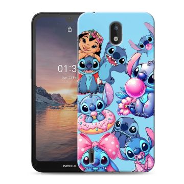 Силиконовый чехол на Nokia 1.3 с принтом Лило и Стич Силиконовый чехол на Nokia 1.3 с принтом Лило и Стич