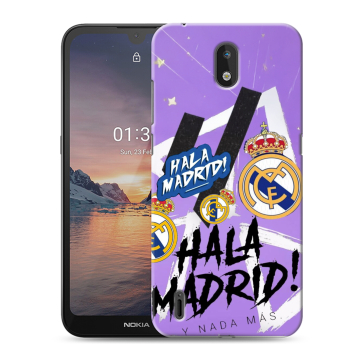 Силиконовый чехол на Nokia 1.3 с принтом Real Madrid Реал Мадрид Силиконовый чехол на Nokia 1.3 с принтом Real Madrid Реал Мадрид