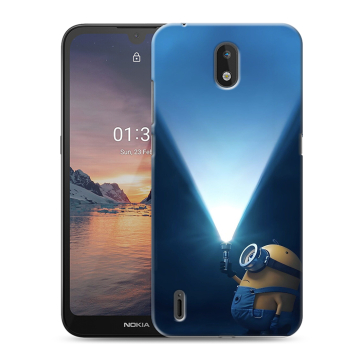 Силиконовый чехол на Nokia 1.3 с принтом Миньоны Силиконовый чехол на Nokia 1.3 с принтом Миньоны