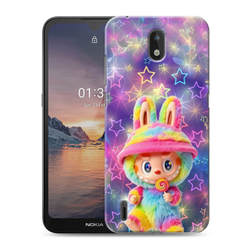 Силиконовый чехол на Nokia 1.3 с принтом Labubu Лабубу Силиконовый чехол на Nokia 1.3 с принтом Labubu Лабубу