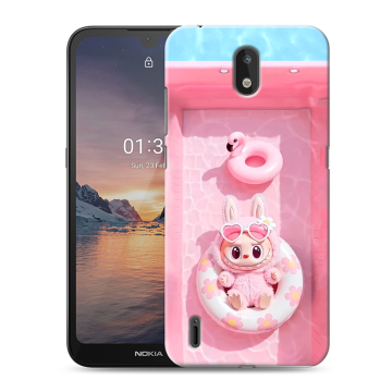 Силиконовый чехол на Nokia 1.3 с принтом Labubu Лабубу Силиконовый чехол на Nokia 1.3 с принтом Labubu Лабубу