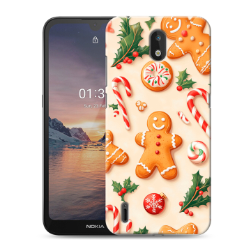 Силиконовый чехол на Nokia 1.3 с принтом Новый год