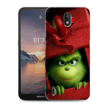 Силиконовый чехол на Nokia 1.3 с принтом Новый год Силиконовый чехол на Nokia 1.3 с принтом Новый год