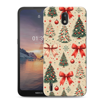 Силиконовый чехол на Nokia 1.3 с принтом Новый год