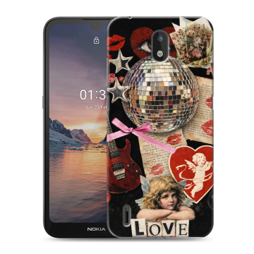 Силиконовый чехол на Nokia 1.3 с принтом для девочек Силиконовый чехол на Nokia 1.3 с принтом для девочек