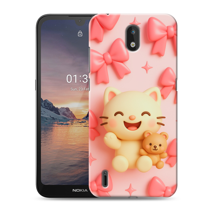 Силиконовый чехол на Nokia 1.3 с принтом для девочек Силиконовый чехол на Nokia 1.3 с принтом для девочек