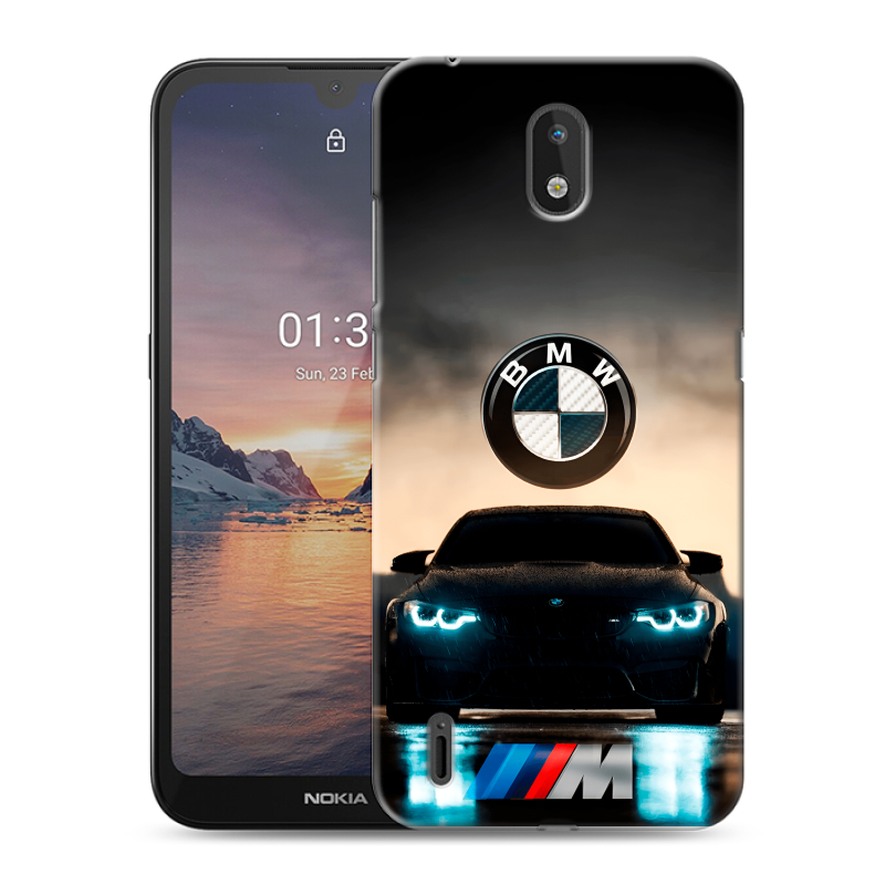 Силиконовый чехол на Nokia 1.3 с принтом БМВ BMW Силиконовый чехол на Nokia 1.3 с принтом БМВ BMW