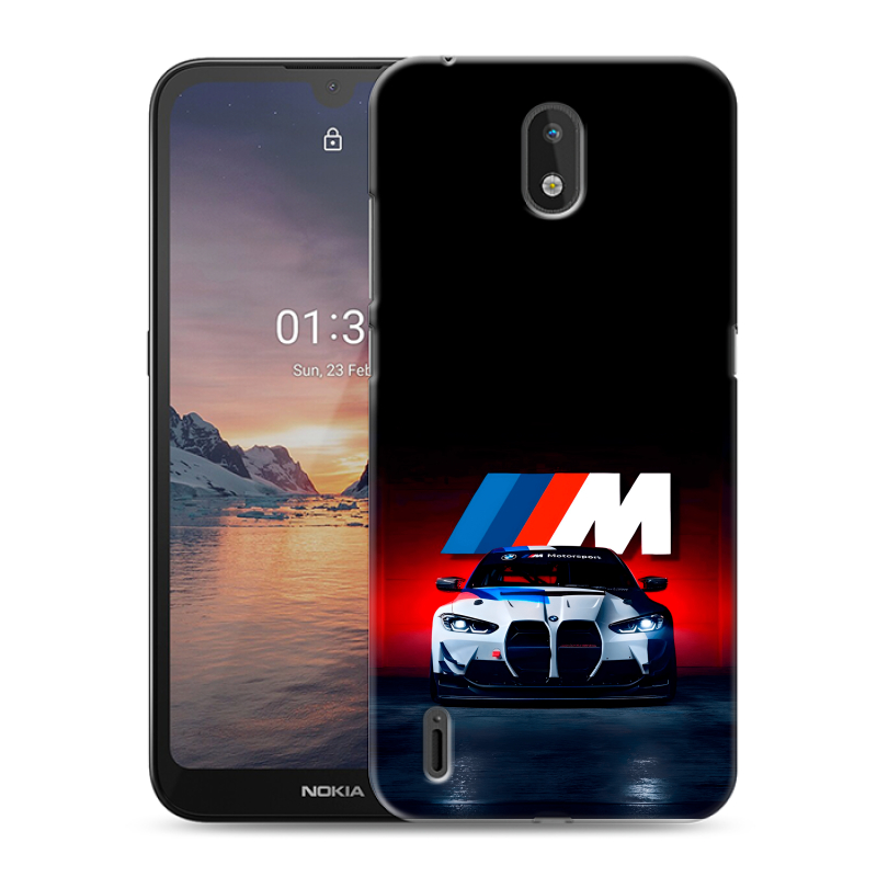 Силиконовый чехол на Nokia 1.3 с принтом БМВ BMW Силиконовый чехол на Nokia 1.3 с принтом БМВ BMW