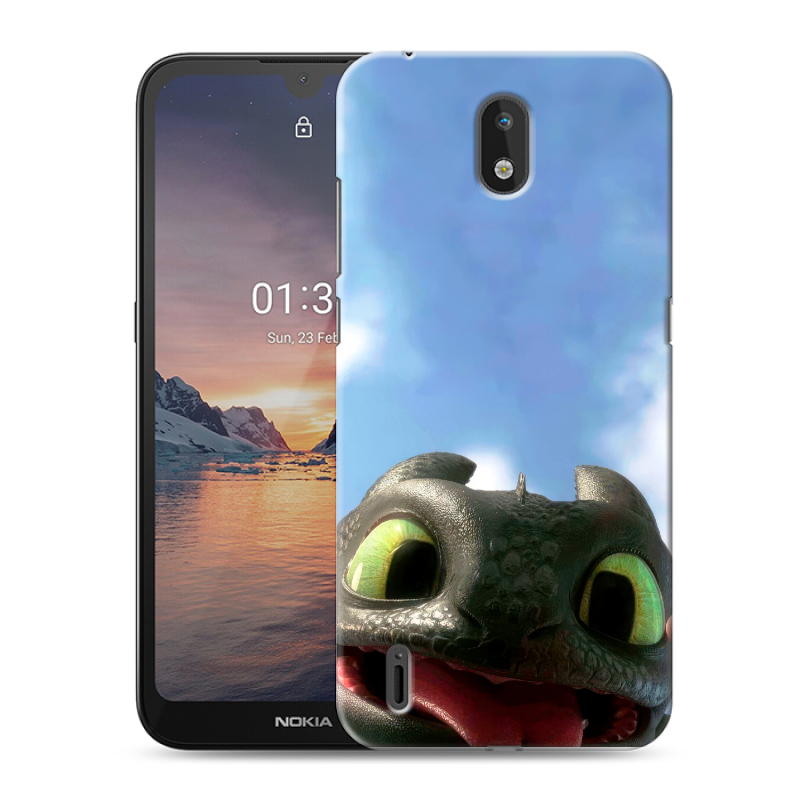 Силиконовый чехол на Nokia 1.3 с принтом Как приручить дракона Силиконовый чехол на Nokia 1.3 с принтом Как приручить дракона