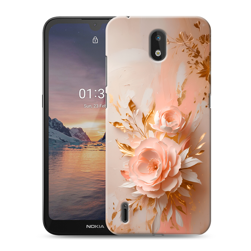 Силиконовый чехол на Nokia 1.3 с принтом женский Силиконовый чехол на Nokia 1.3 с принтом женский