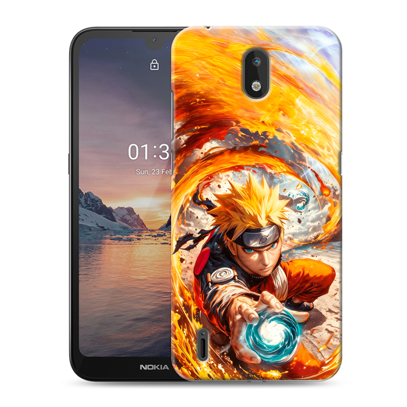 Силиконовый чехол на Nokia 1.3 с принтом Аниме Наруто Naruto Силиконовый чехол на Nokia 1.3 с принтом Аниме Наруто Naruto