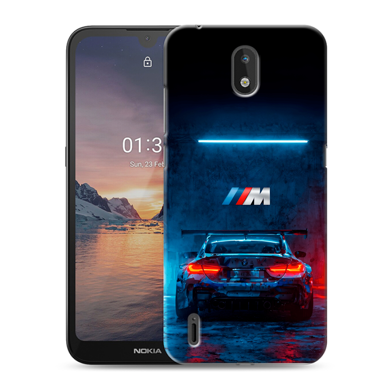 Силиконовый противоударный чехол на Nokia 1.3 с принтом BMW БМВ Силиконовый противоударный чехол на Nokia 1.3 с принтом BMW БМВ