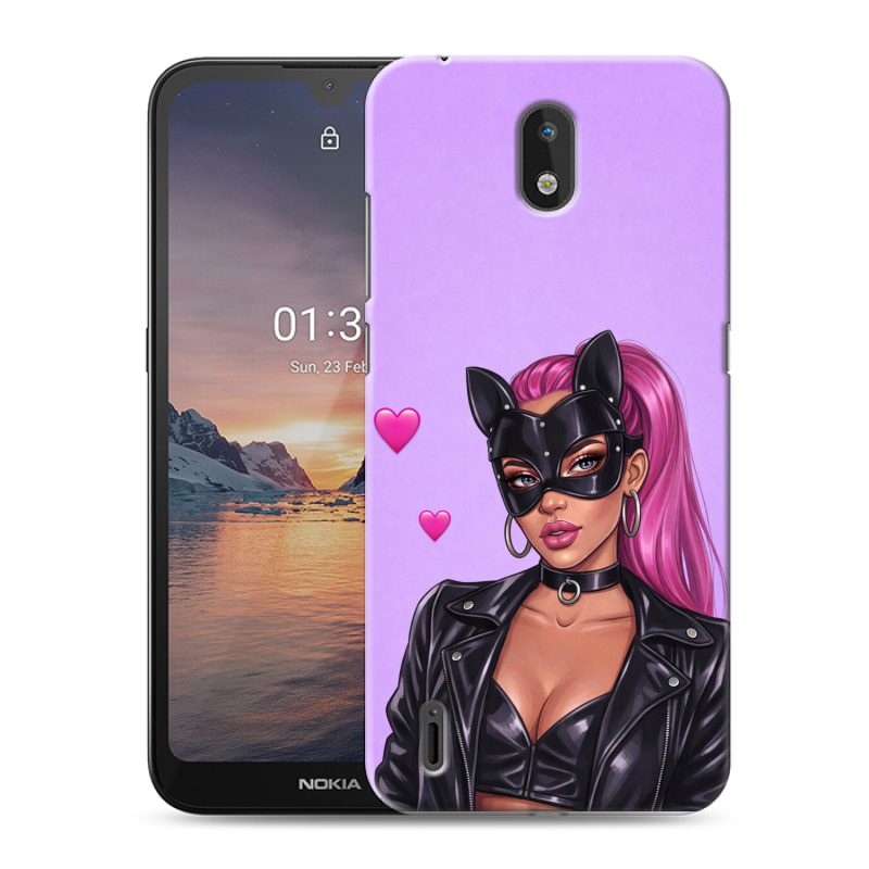 Силиконовый чехол на Nokia 1.3 с принтом женский Силиконовый чехол на Nokia 1.3 с принтом женский