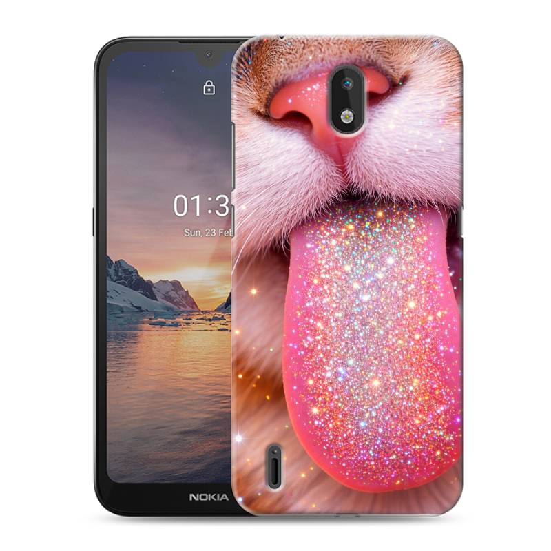Силиконовый противоударный чехол на Nokia 1.3 с принтом для девочек Силиконовый противоударный чехол на Nokia 1.3 с принтом для девочек
