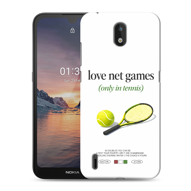 Силиконовый противоударный чехол на Nokia 1.3 с принтом для девочек Силиконовый противоударный чехол на Nokia 1.3 с принтом для девочек