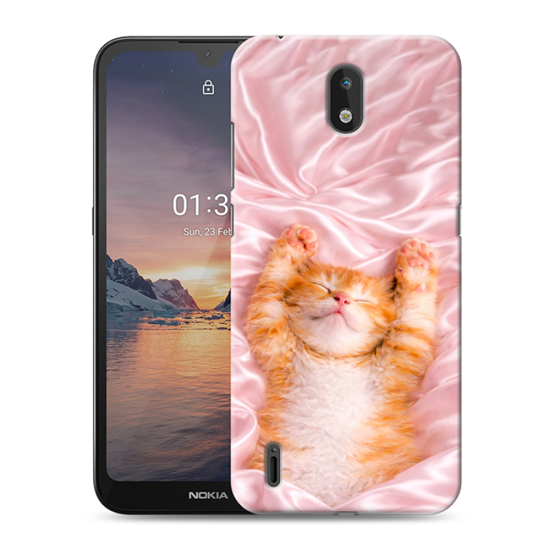Силиконовый противоударный чехол на Nokia 1.3 с принтом женский Силиконовый противоударный чехол на Nokia 1.3 с принтом женский