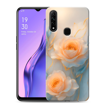 Силиконовый противоударный чехол на OPPO A31 с принтом Женский Силиконовый противоударный чехол на OPPO A31 с принтом Женский