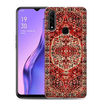 Силиконовый противоударный чехол на OPPO A31 с принтом Ковер