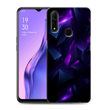 Силиконовый противоударный чехол на OPPO A31 с принтом Абстракиция