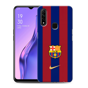 Силиконовый противоударный чехол на OPPO A31 с принтом Барселона Barcelona