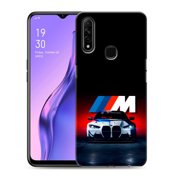 Силиконовый противоударный чехол на OPPO A31 с принтом БМВ BMW