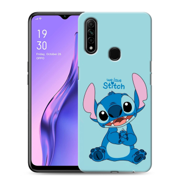 Силиконовый противоударный чехол на OPPO A31 с принтом Лило и Стич