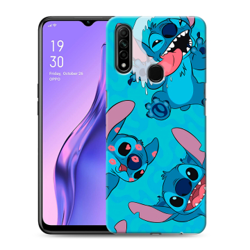 Силиконовый противоударный чехол на OPPO A31 с принтом Лило и Стич