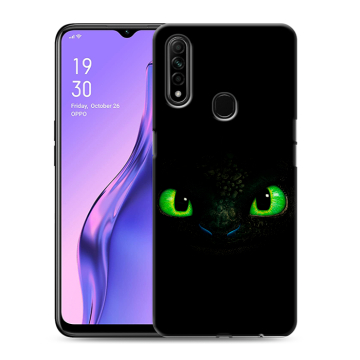Силиконовый противоударный чехол на OPPO A31 с принтом Как приручить дракона Силиконовый противоударный чехол на OPPO A31 с принтом Как приручить дракона