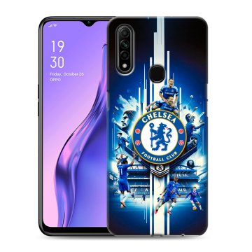 Силиконовый противоударный чехол на OPPO A31 с принтом Chelsea Челси Силиконовый противоударный чехол на OPPO A31 с принтом Chelsea Челси