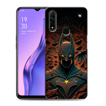 Силиконовый противоударный чехол на OPPO A31 с принтом Batman Бэтмен Силиконовый противоударный чехол на OPPO A31 с принтом Batman Бэтмен
