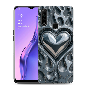 Силиконовый противоударный чехол на OPPO A31 с принтом Y2K Силиконовый противоударный чехол на OPPO A31 с принтом Y2K