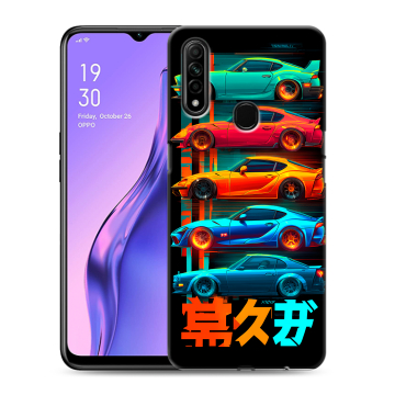 Силиконовый противоударный чехол на OPPO A31 с принтом машины тачки Силиконовый противоударный чехол на OPPO A31 с принтом машины тачки
