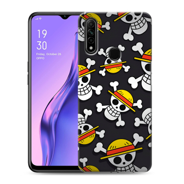 Силиконовый противоударный чехол на OPPO A31 с принтом One Piece Ван Пис Силиконовый противоударный чехол на OPPO A31 с принтом One Piece Ван Пис