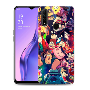 Силиконовый противоударный чехол на OPPO A31 с принтом Gravity Falls Гравити Фолз Силиконовый противоударный чехол на OPPO A31 с принтом Gravity Falls Гравити Фолз