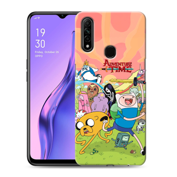 Силиконовый противоударный чехол на OPPO A31 с принтом Adventure time Время приключений Силиконовый противоударный чехол на OPPO A31 с принтом Adventure time Время приключений
