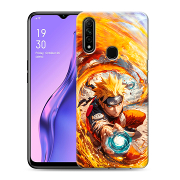Силиконовый противоударный чехол на OPPO A31 с принтом Аниме Наруто Naruto Силиконовый противоударный чехол на OPPO A31 с принтом Аниме Наруто Naruto