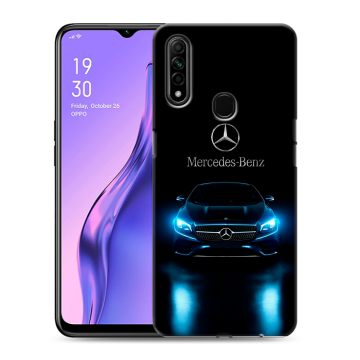 Силиконовый противоударный чехол на OPPO A31 с принтом Mercedes Мерседес
