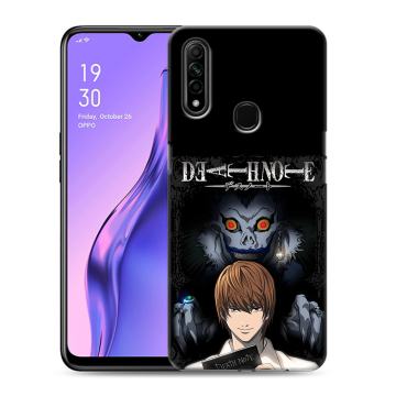 Силиконовый противоударный чехол на OPPO A31 с принтом Death note Тетрадь смерти Силиконовый противоударный чехол на OPPO A31 с принтом Death note Тетрадь смерти